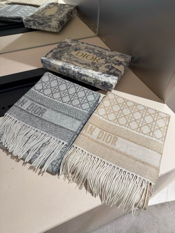 Dior Scarf 50X200cm 100%羊绒 E120560